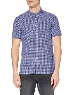 Merc London Herren Regular Fit Smoking Hemd, Gr. Small, Blau - Bleu (Royale Blue) von merc