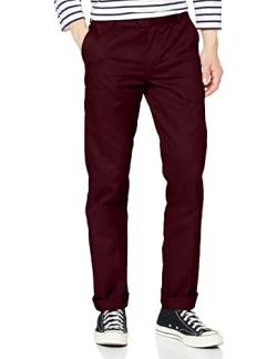 Merc Of London Herren Chino Hose, Rot, W34/L34 von merc