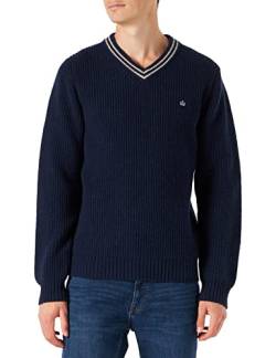Merc of London Herren Brecon Pullover Sweater, Marineblau, Large von merc