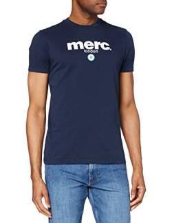 Merc of London Herren Brighton, T-Shirt, Blau (Navy), Large (Herstellergröße: L) von merc