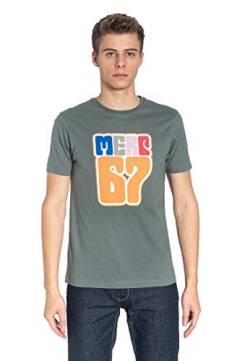 Merc of London Herren Hare T-Shirt, Kampf Green, S von merc