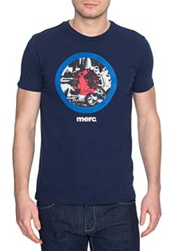 merc Herren Granville T-Shirt, blau (Marineblau), XL von merc