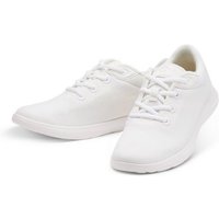 merinos - merinoshoes.de Bequeme Herren Lace-Up, Sportschuhe Sneaker atmungsaktive weiße Schuhe aus hochwertiger Merinowolle von merinos - merinoshoes.de