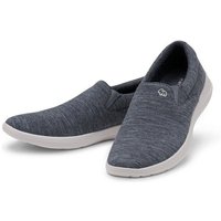 merinos - merinoshoes.de Bequeme Turnschuhe, Slipper für Herren Sneaker atmungsaktive grauer Schuhe aus weicher Merinowolle von merinos - merinoshoes.de