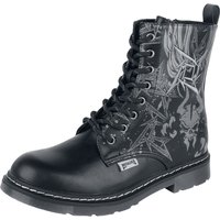 Metallica Boot - EMP Signature Collection - EU37 bis EU40 - für Damen - Größe EU37 - schwarz  - EMP exklusives Merchandise! von metallica