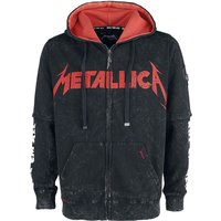 Metallica Kapuzenjacke - EMP Signature Collection - M bis 4XL - für Männer - Größe XXL - schwarz  - EMP exklusives Merchandise! von metallica