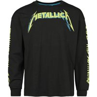 Metallica Langarmshirt - EMP Signature Collection - Oversize - S bis 3XL - für Männer - Größe XL - schwarz  - EMP exklusives Merchandise! von metallica