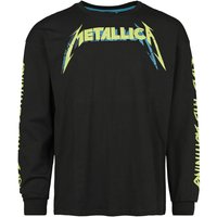 Metallica Langarmshirt - EMP Signature Collection - Oversize - S bis 3XL - für Männer - Größe XXL - schwarz  - EMP exklusives Merchandise! von metallica