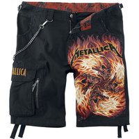 Metallica Short - EMP Signature Collection - M bis 4XL - für Männer - Größe 3XL - schwarz  - EMP exklusives Merchandise! von metallica