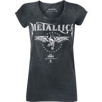Metallica T-Shirt - Biker - S bis 4XL - für Damen - Größe 3XL - schwarz/grau  - EMP exklusives Merchandise! von metallica
