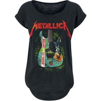 Metallica T-Shirt - Bride Of Frankenstein Guitar - S bis XL - für Damen - Größe M - schwarz  - Lizenziertes Merchandise! von metallica