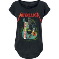 Metallica T-Shirt - Bride Of Frankenstein Guitar - S bis XL - für Damen - Größe XL - schwarz  - Lizenziertes Merchandise! von metallica