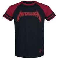 Metallica T-Shirt - EMP Signature Collection - M bis 3XL - für Männer - Größe XXL - schwarz/rot  - EMP exklusives Merchandise! von metallica