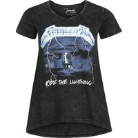 Metallica T-Shirt - EMP Signature Collection - S bis 3XL - für Damen - Größe L - dunkelgrau  - EMP exklusives Merchandise! von metallica