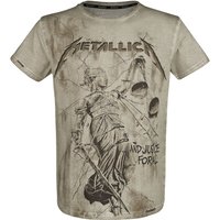 Metallica T-Shirt - EMP Signature Collection - S bis 5XL - für Männer - Größe 4XL - khaki  - EMP exklusives Merchandise! von metallica