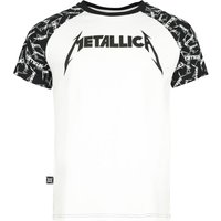 Metallica T-Shirt - EMP Signature Collection - S bis 5XL - für Männer - Größe 5XL - weiß/schwarz  - EMP exklusives Merchandise! von metallica