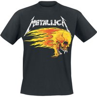 Metallica T-Shirt - Flaming Skull Tour Tee - S bis 5XL - für Männer - Größe 3XL - schwarz  - Lizenziertes Merchandise! von metallica