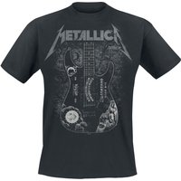 Metallica T-Shirt - Hammett Ouija Guitar - S bis 3XL - für Männer - Größe 3XL - schwarz  - Lizenziertes Merchandise! von metallica