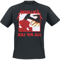 Metallica T-Shirt - Kill 'Em All - S bis 4XL - für Männer - Größe XL - schwarz  - Lizenziertes Merchandise! von metallica