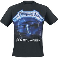 Metallica T-Shirt - Ride The Lightning - S bis 5XL - für Männer - Größe 4XL - schwarz  - Lizenziertes Merchandise! von metallica