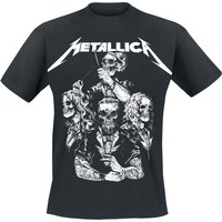 Metallica T-Shirt - S&M2 Skull Tux - S bis XXL - für Männer - Größe L - schwarz  - Lizenziertes Merchandise! von metallica