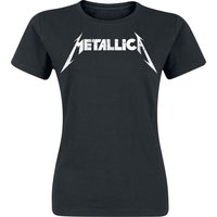 Metallica T-Shirt - Textured Logo - S bis XXL - für Damen - Größe XXL - schwarz  - Lizenziertes Merchandise! von metallica