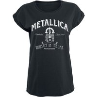 Metallica T-Shirt - Whiskey In the Jar - S bis 5XL - für Damen - Größe 4XL - schwarz  - Lizenziertes Merchandise! von metallica