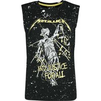 Metallica Tank-Top - EMP Signature Collection - S bis XXL - für Damen - Größe L - schwarz/weiß  - EMP exklusives Merchandise! von metallica