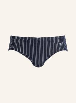 Mey Badeslip Serie Saint Louis blau von mey