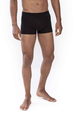 Mey Casual Cotton Regular Fit Boxershorts schwarz, Einfarbig von mey