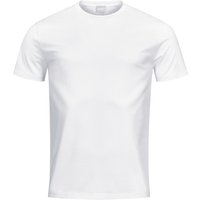 Mey Herren T-Shirt weiß Baumwolle unifarben von mey