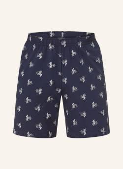 Mey Schlafshorts blau von mey