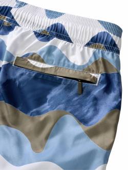 Mey & Edlich Herren Shorts Seegang-Badeshorts blau 7(XL) von mey