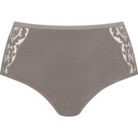 mey Hüftslip, florale Spitze, uni, für Damen, braun, 48/50 von mey