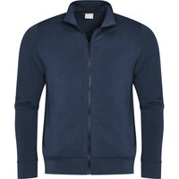 mey Sweatjacke, Stehkragen, für Herren, blau, XL von mey