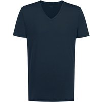 mey T-Shirt, V-Ausschnitt, für Herren, blau, L von mey