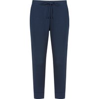 mey Tessie Schlafanzug-Hose, 3/4-Länge, Eingrifftaschen, für Damen, blau, XXL von mey