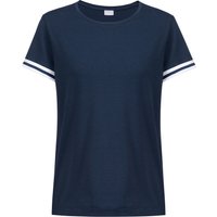 mey Tessie T-Shirt, Rundhals, für Damen, blau, L von mey