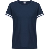 mey Tessie T-Shirt, Rundhals, für Damen, blau, M von mey
