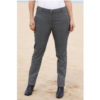 meyermode 5-Pocket-Jeans Hose Slim Fit Allover-Muster teilelastischer Bund von meyermode