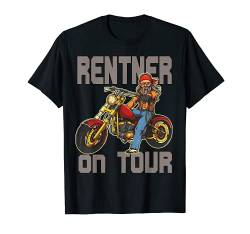 Herren Rentner on Tour, Biker, Opa T-Shirt von mh-artworx