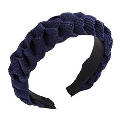 n/a Braid Stirnbänder Twist Plaid Stirnband weibliche Lünette Turban Frauen Haarbänder Mädchen Haarschmuck (Color : C, Size : One Size) von mifdojz