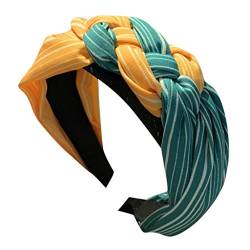 n/a Breites Stirnband, Knoten, Turban, Haarband, elastischer Haarschmuck for Frauen und Mädchen, 7 Farben (Color : A) von mifdojz