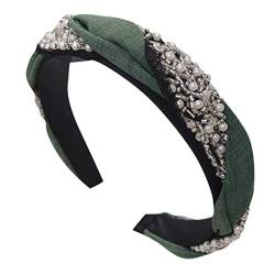 n/a Damen Stirnbänder Twist Knot Turban Blumendruck Stirnband Yoga Stirnband for Frauen und Mädchen (Color : E) von mifdojz
