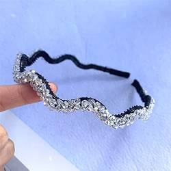 n/a Elegantes Strass-Stirnband-Stirnband for Frauen Vintage-Haar-Accessoires (Color : C) von mifdojz