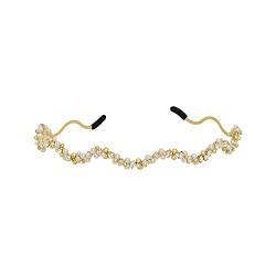 n/a Handgefertigtes Perlen-Perlen-Stirnband Retro-Stirnband Wild Go Out Druck-Haarnadel-Netz Rotes Temperament Koreanisch von mifdojz