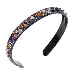 n/a Kies Kristall Haarband Strass Stirnbänder Rutschfeste Haarband Lünette Frauen Mädchen Haarschmuck ( Color : A , Size : One Size ) von mifdojz