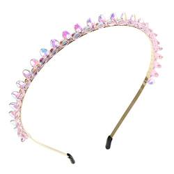 n/a Spring/autumn Crystal Hair Band Hair Hoop For Women Bezel Headwear Thin Headband Chic Hairbands Hair Accessories ( Color : C , Size : One Size ) von mifdojz