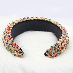 n/a Stirnband voller Strass Haarband Legierung Haarschmuck Stirnband Temperament Abschlussball Kopfbedeckung von mifdojz