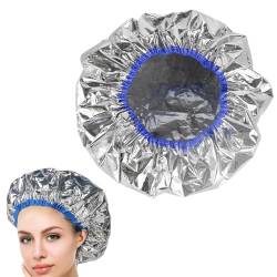 Aluminiumfolienkappe | Friseursalonkappe aus Aluminiumfolie,Salon-Haarkappe aus Aluminiumfolie mit Backöl für Männer, Frauen und Jungen Mingchengheng von mingchengheng